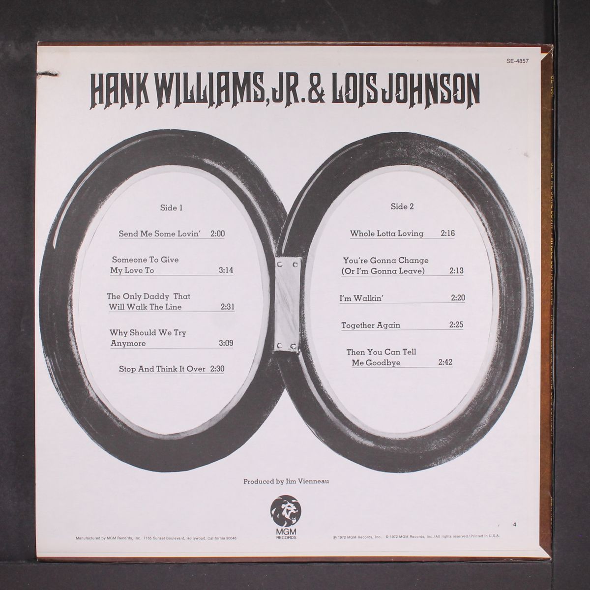send me some lovin' by HANK WILLIAMS, JR. & LOIS JOHNSON