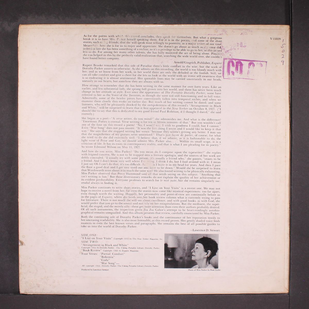 the world of dorothy parker by DOROTHY PARKER