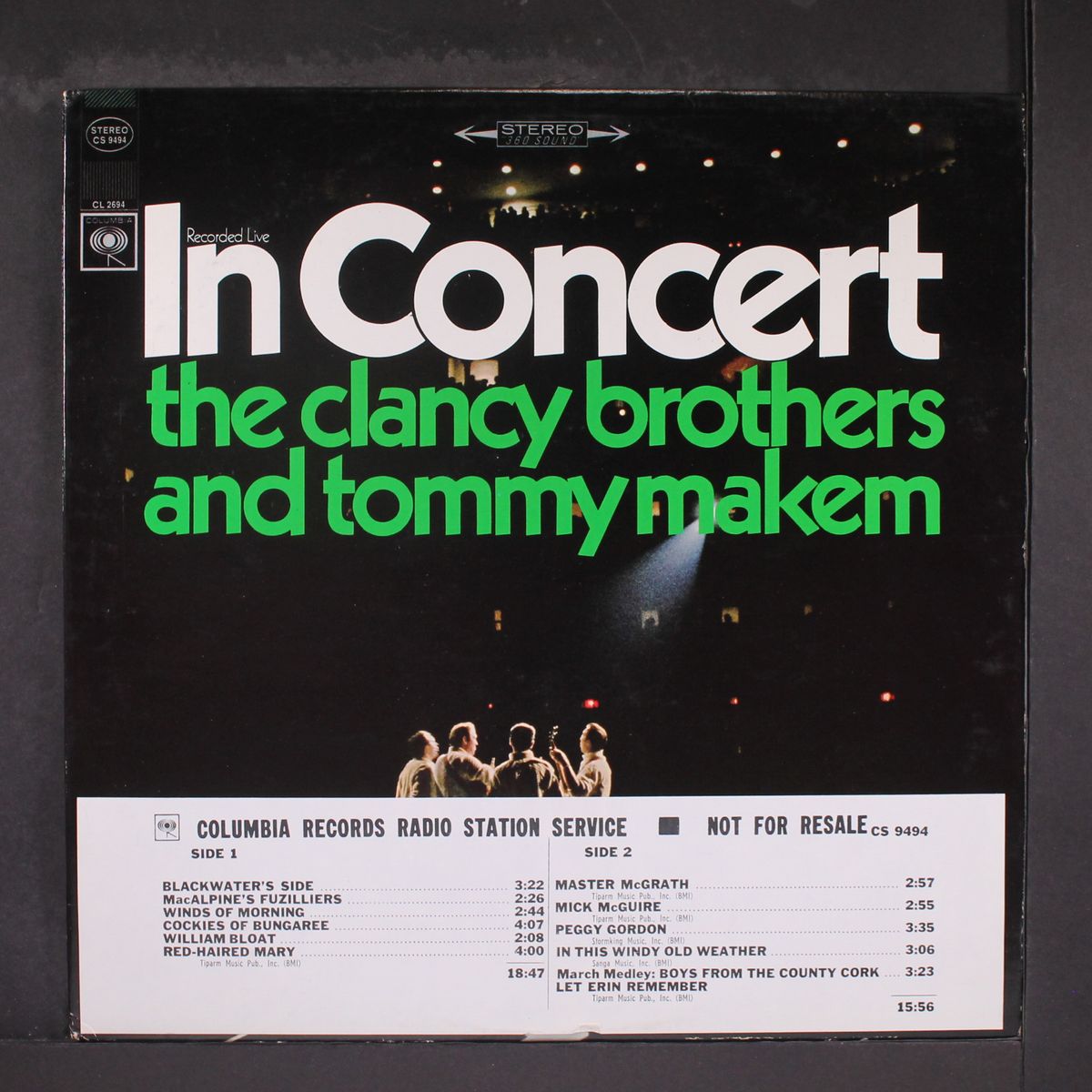 in concert by CLANCY BROTHERS & TOMMY MAKEM