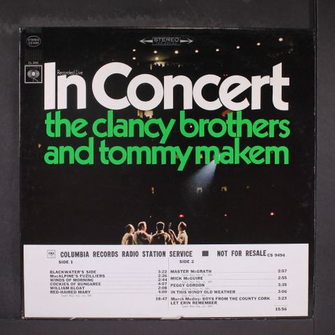 CLANCY BROTHERS & TOMMY MAKEM