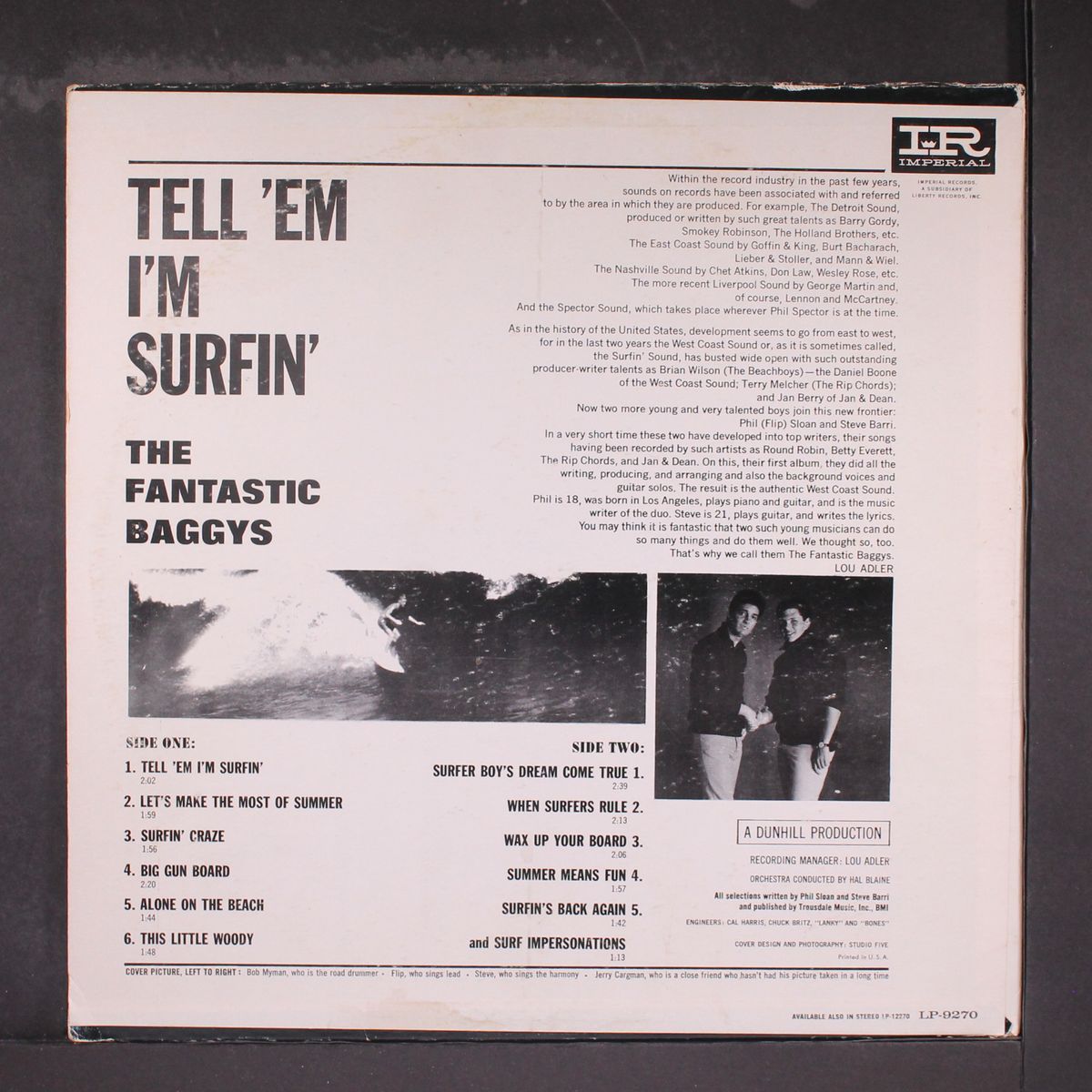 tell 'em i'm surfin' by FANTASTIC BAGGYS