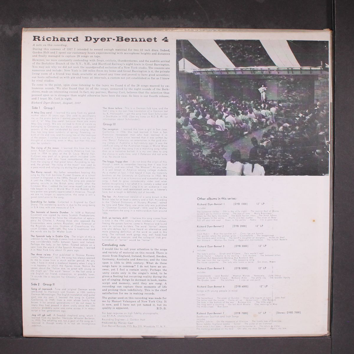 4 by RICHARD DYER-BENNET