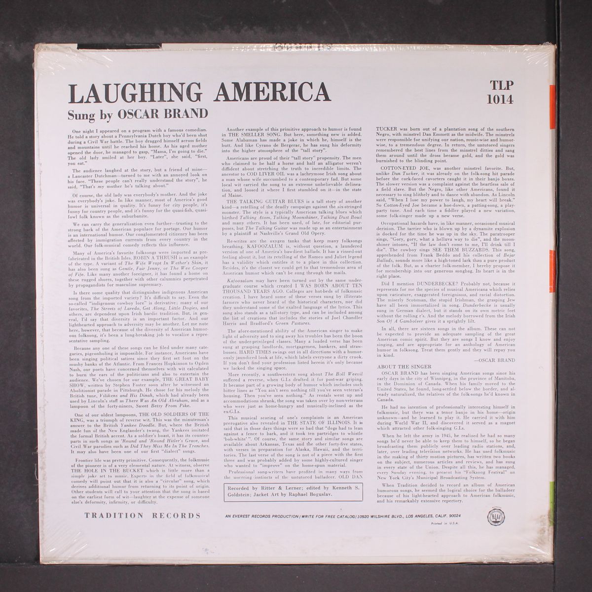 laughing america by OSCAR BRAND