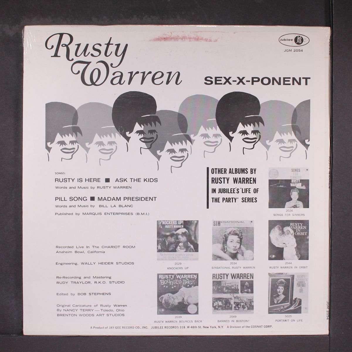 sex-x-ponent by RUSTY WARREN