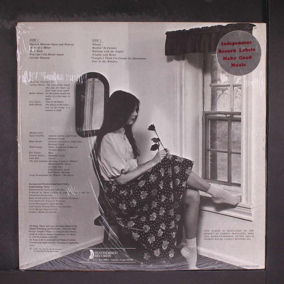 poet in my window by NANCI GRIFFITH