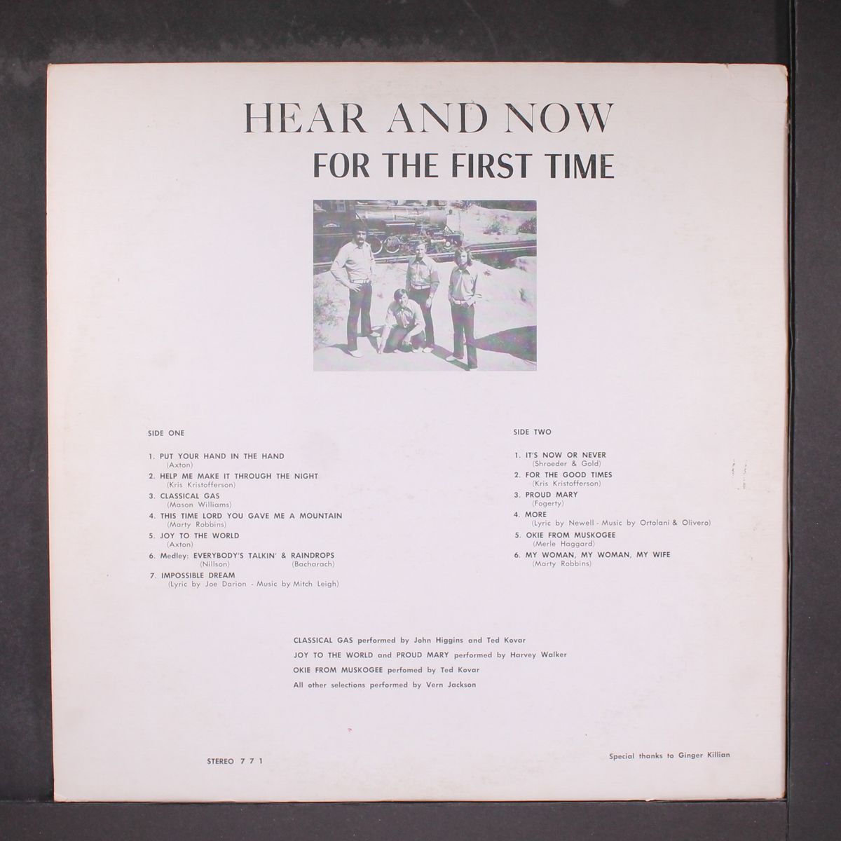 for the first time by HEAR & NOW
