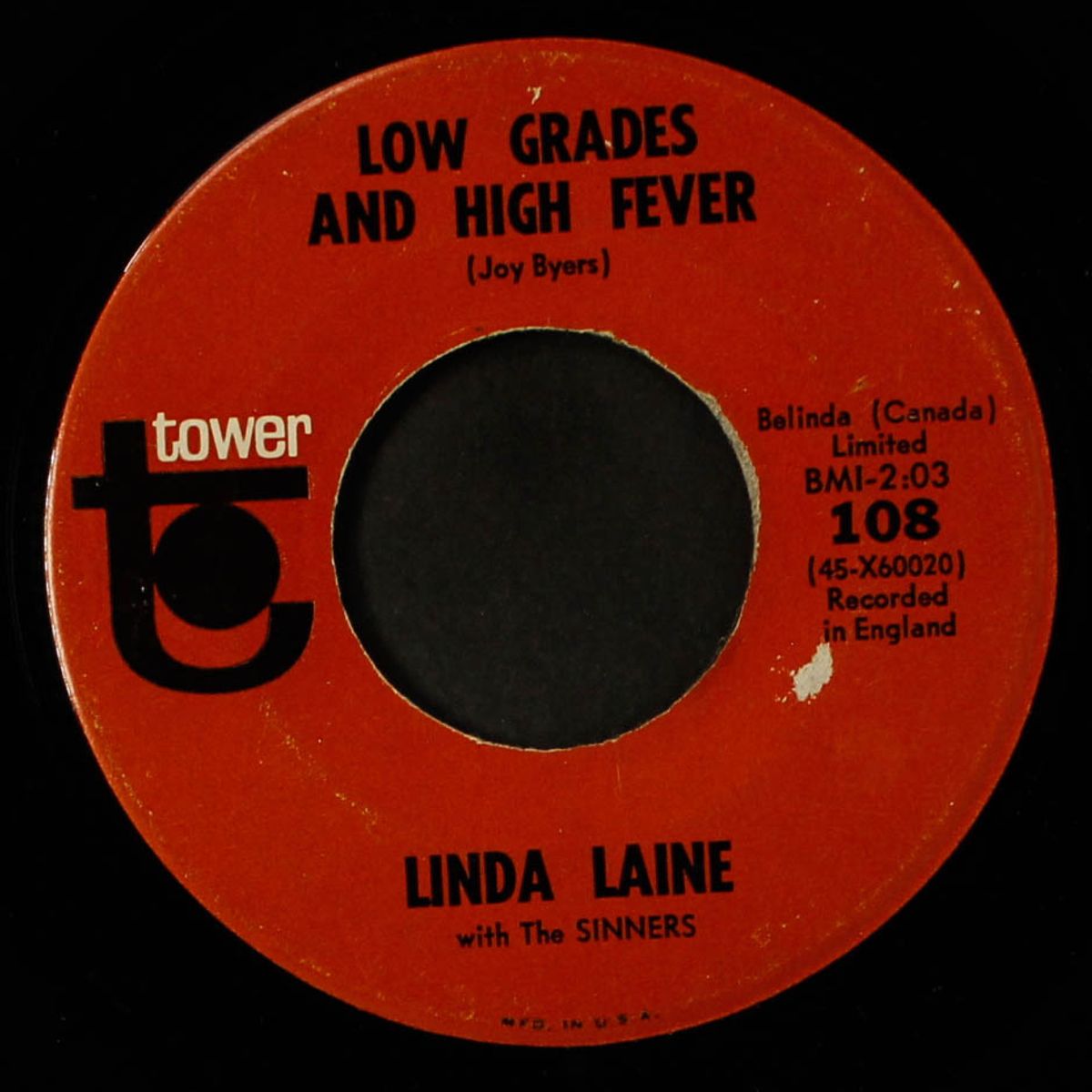 low grades and high fever / after today by LINDA LAINE