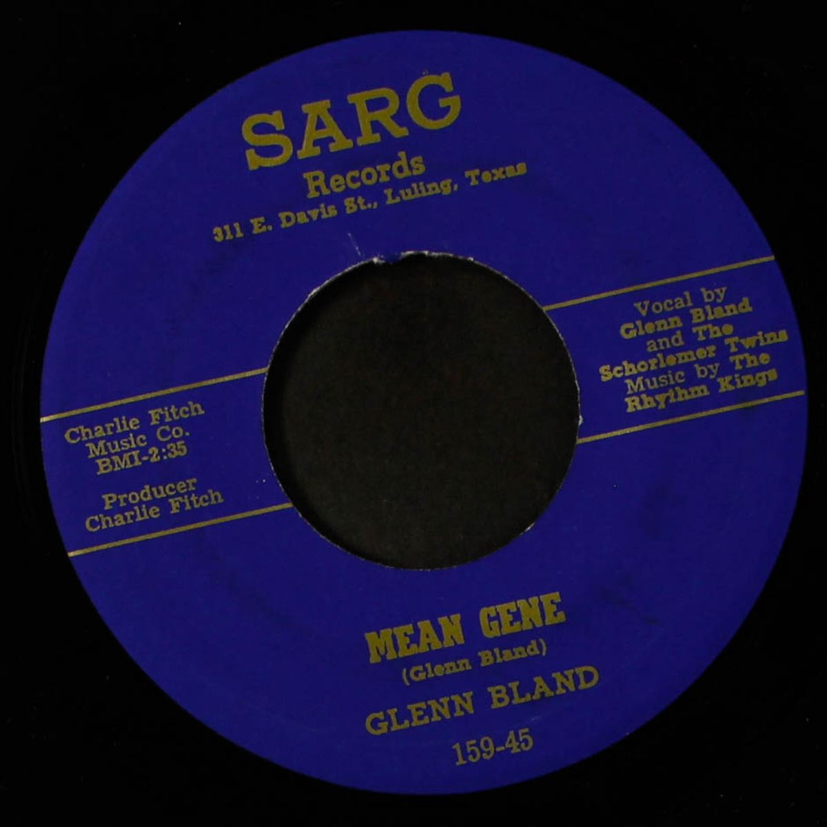 mean gene / my life, my love by GLENN BLAND