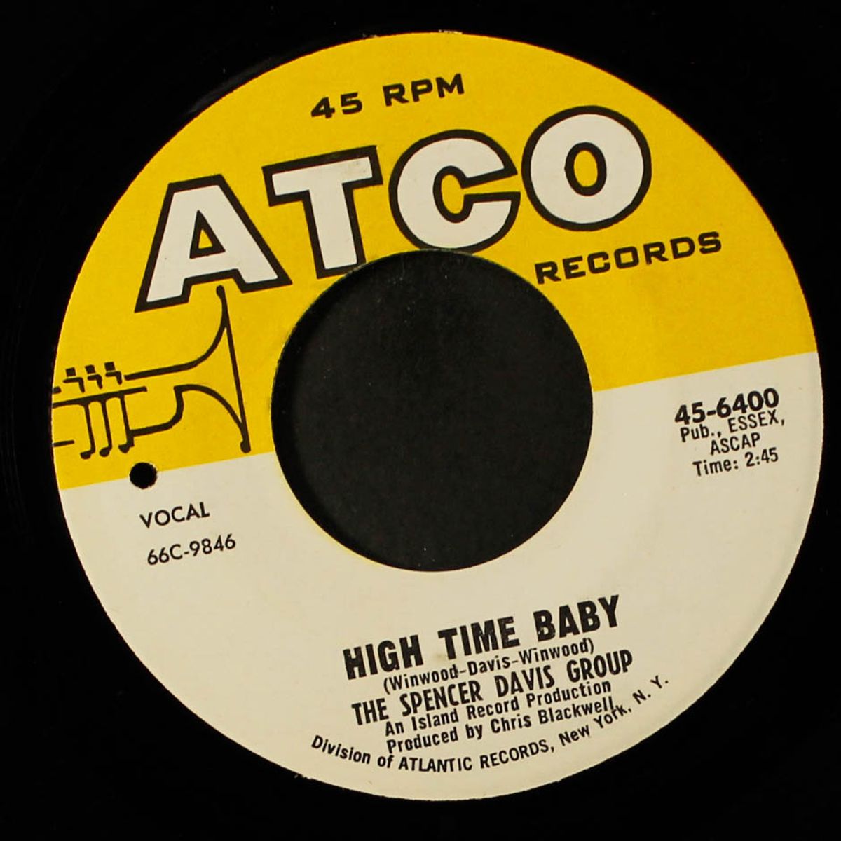 keep on running / high time baby by SPENCER DAVIS GROUP