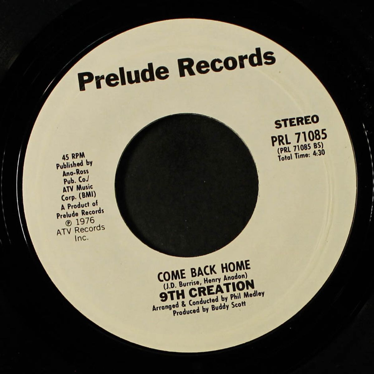 come back home / why not today by 9TH CREATION