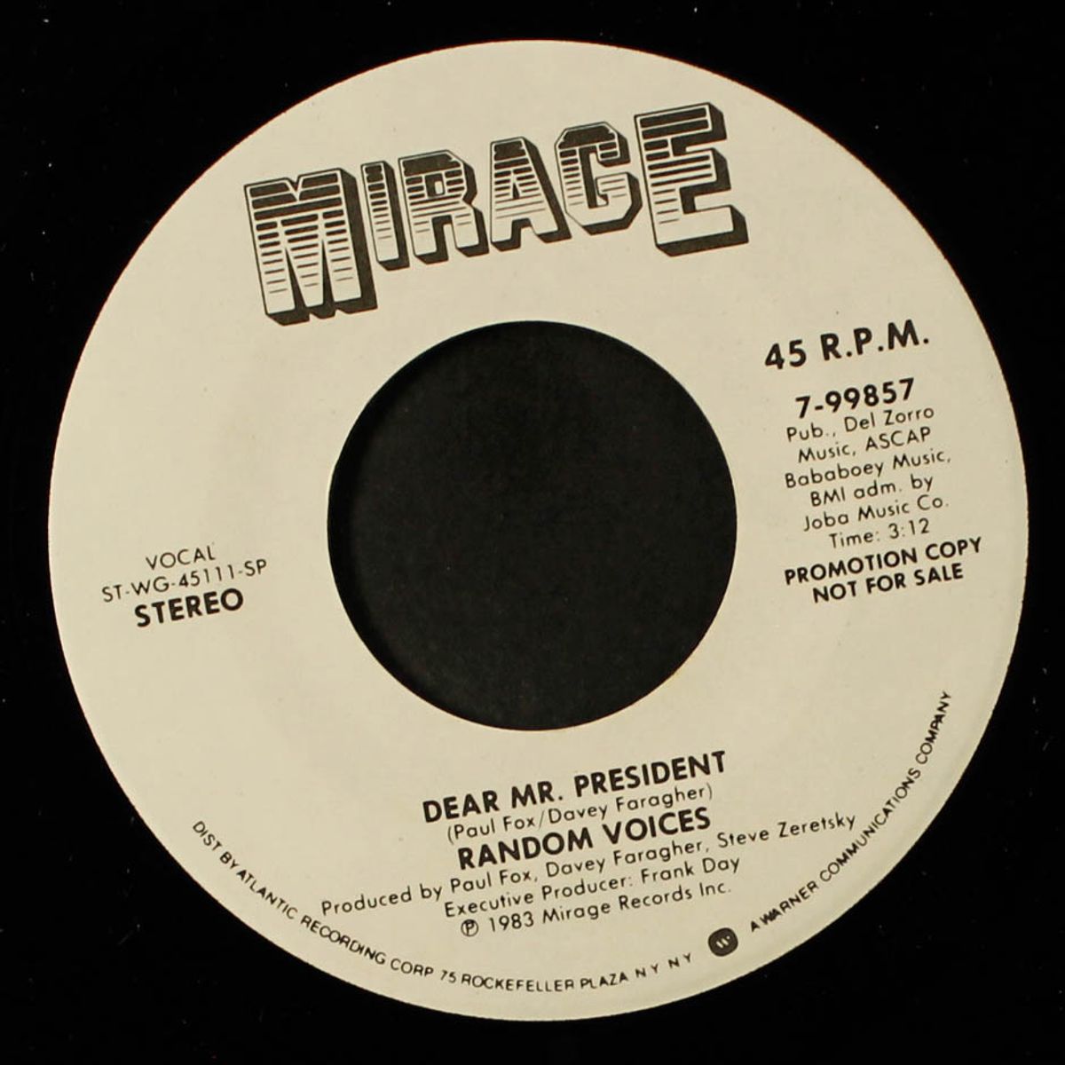 dear mr. president / same by RANDOM VOICES