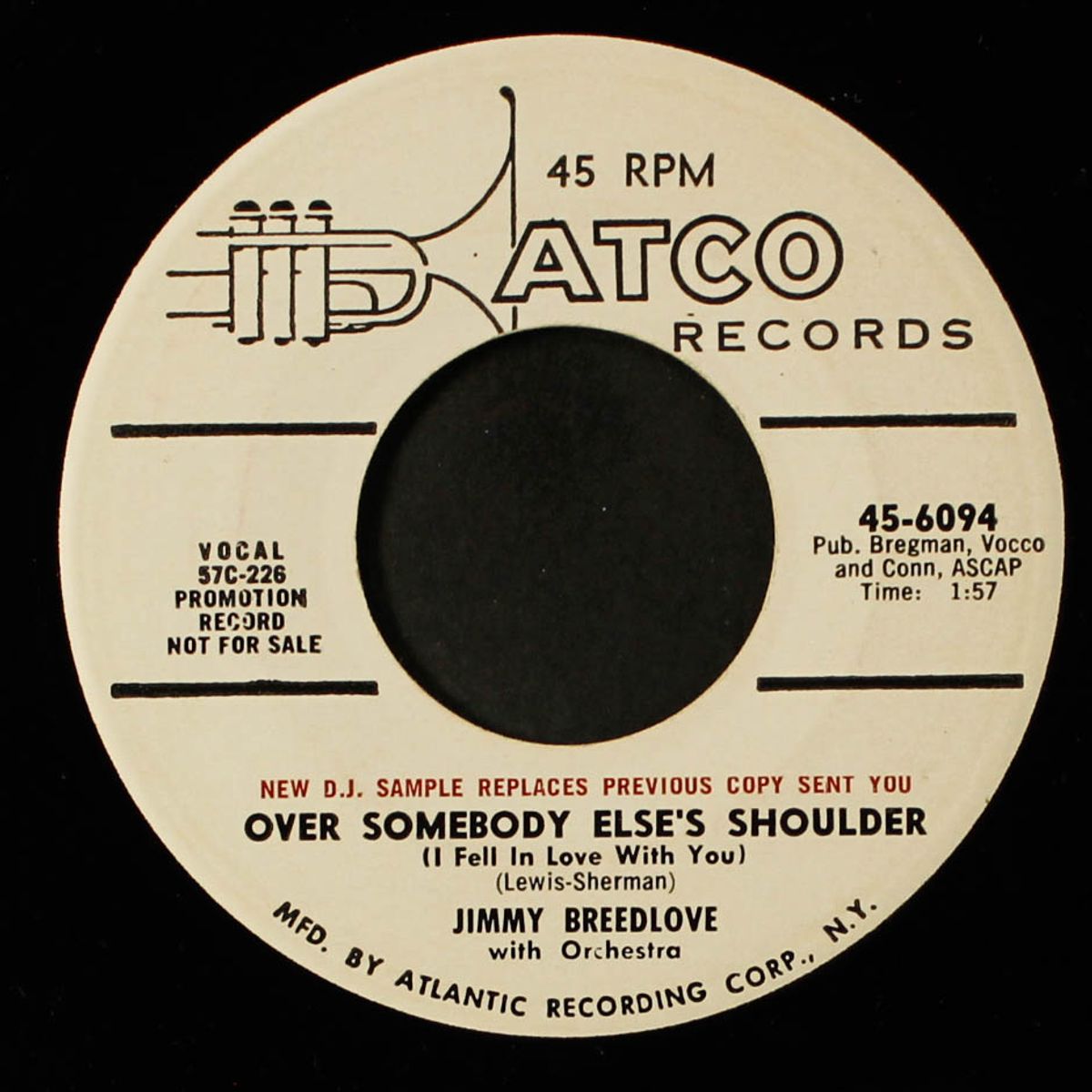 that's my baby / over somebody else's shoulder by JIMMY BREEDLOVE