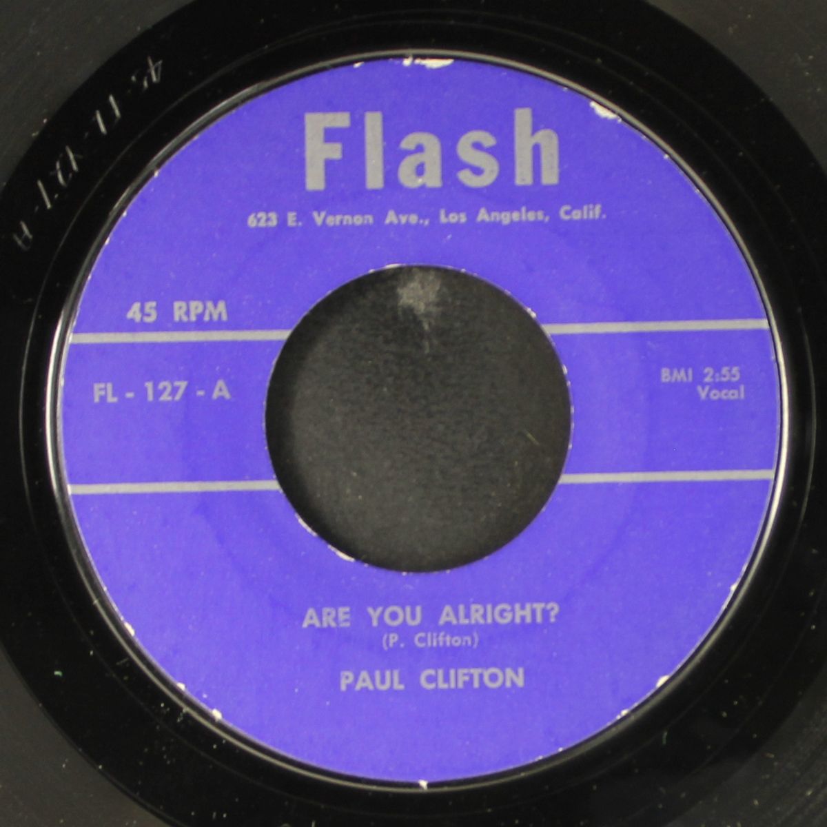 are you alright? / ain't i cried enough by PAUL CLIFTON