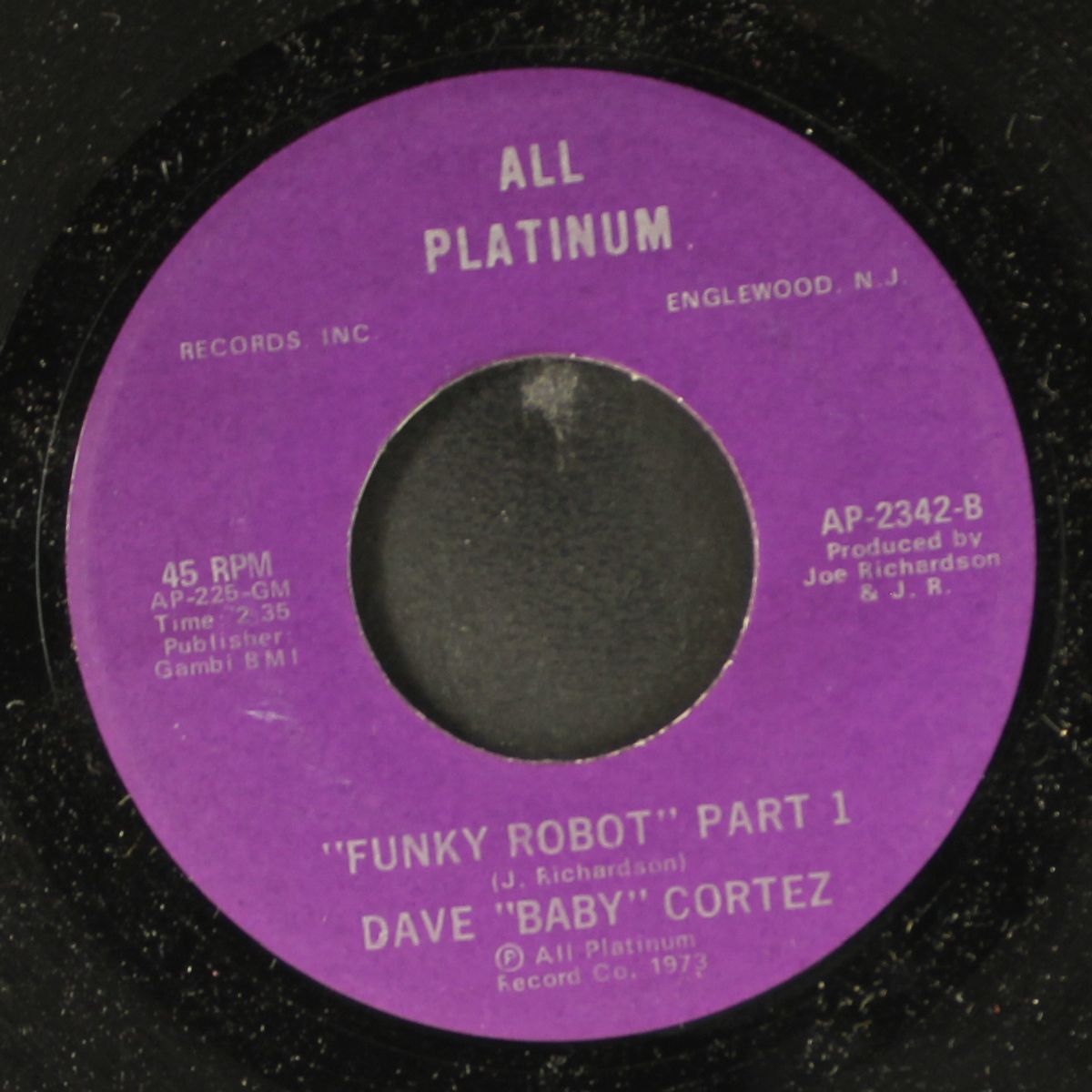 funky robot / unaddressed letter by DAVE 'BABY' CORTEZ