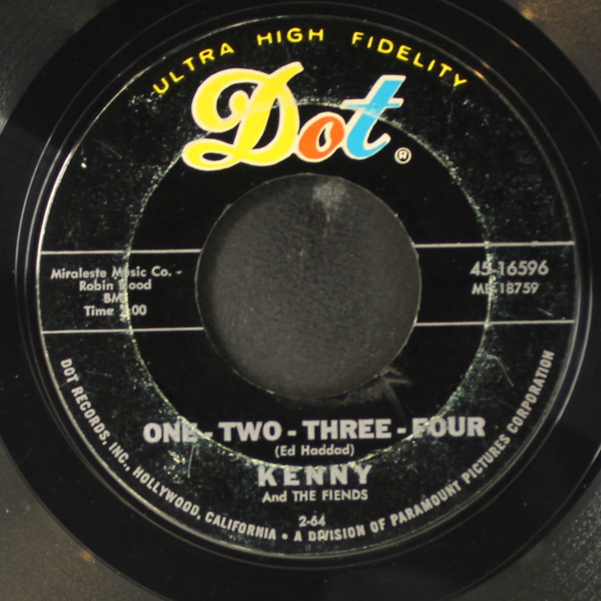 moon shot / one-two-three-four by KENNY & FIENDS
