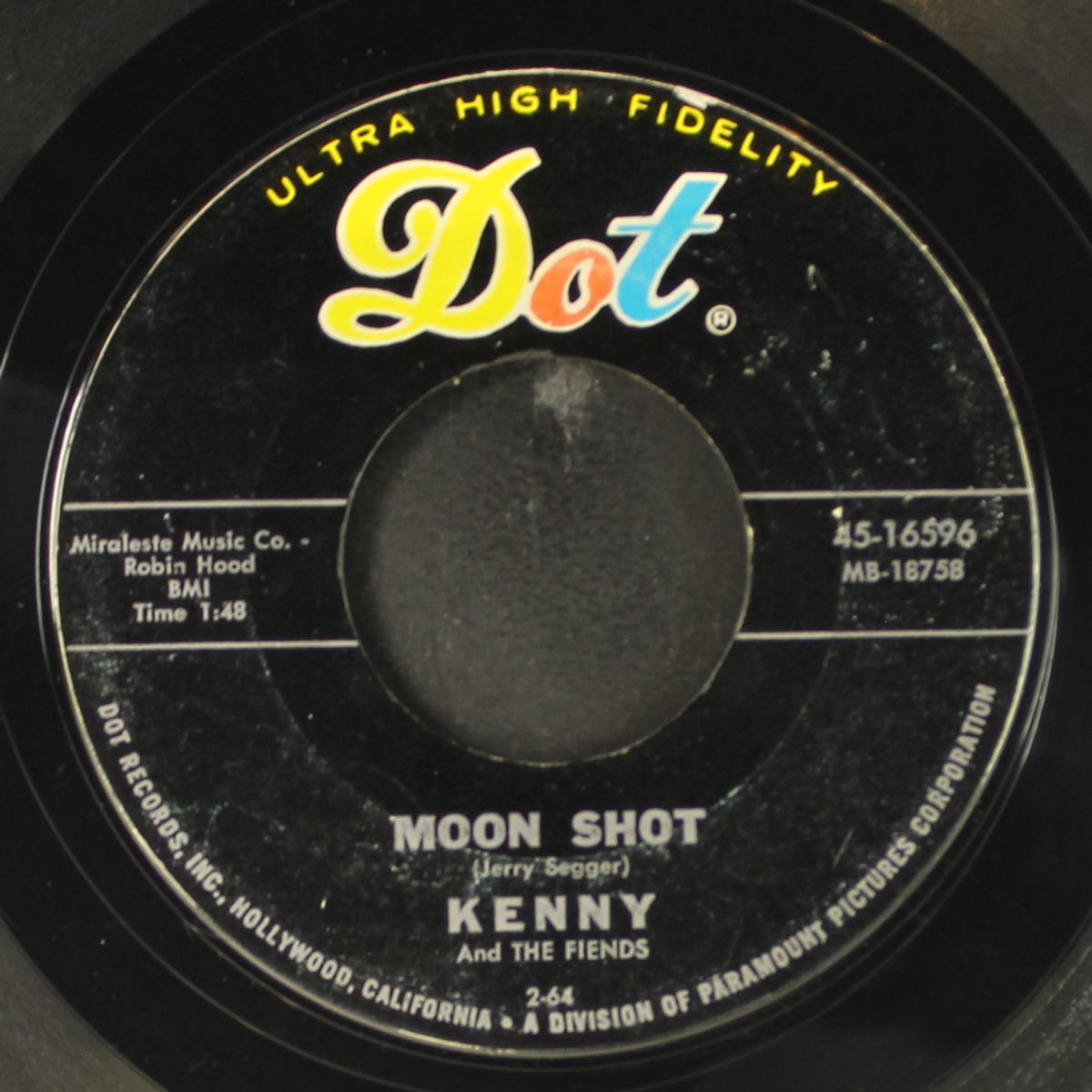 moon shot / one-two-three-four by KENNY & FIENDS