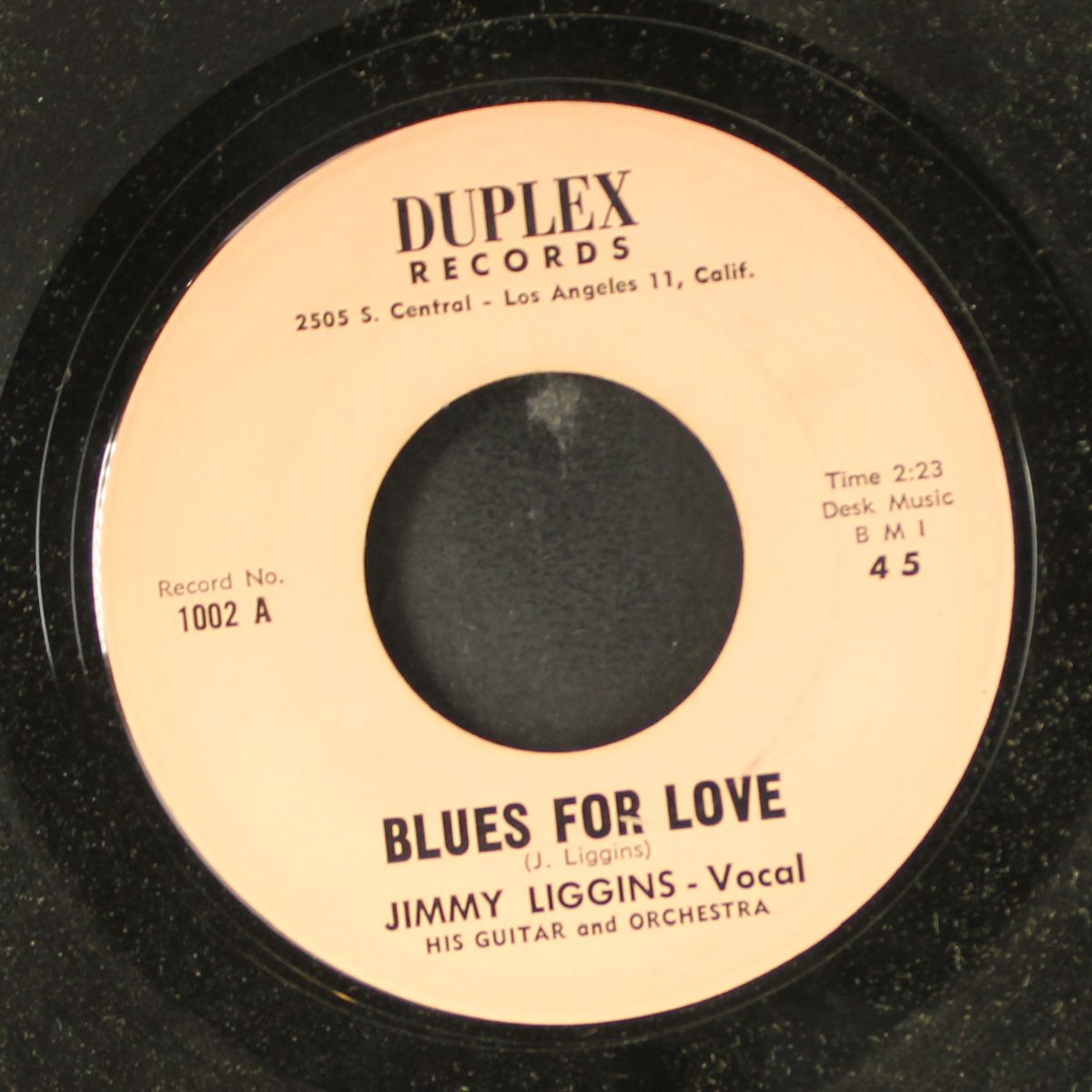 last round / blues for love by JIMMY LIGGINS