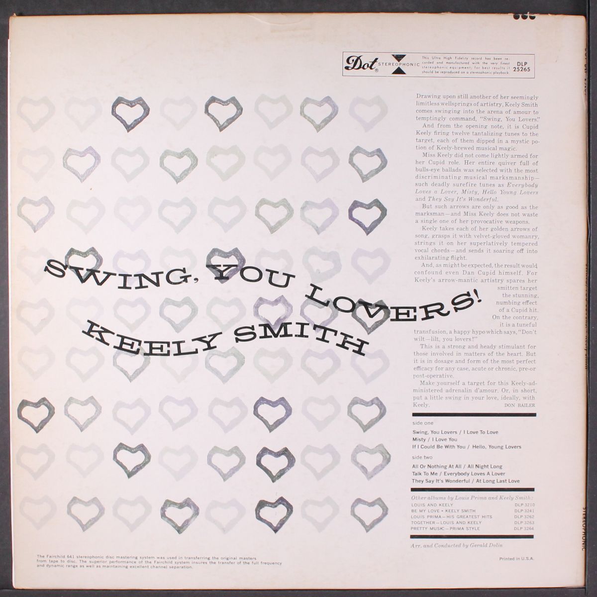 swing you lovers by KEELY SMITH