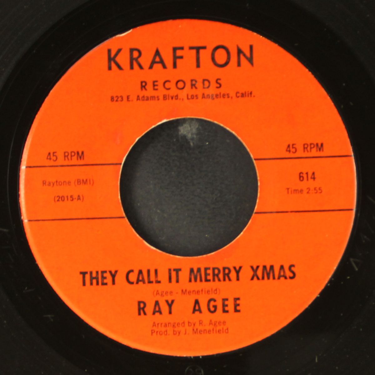 hip hugger / they call it merry xmas by RAY AGEE