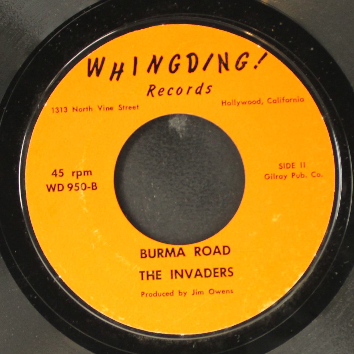 disc jockey / burma road by INVADERS