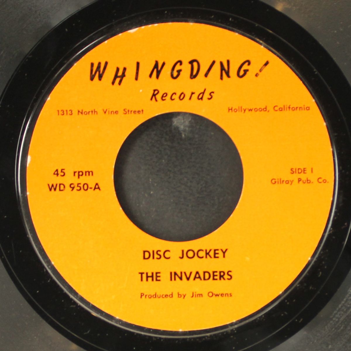 disc jockey / burma road by INVADERS
