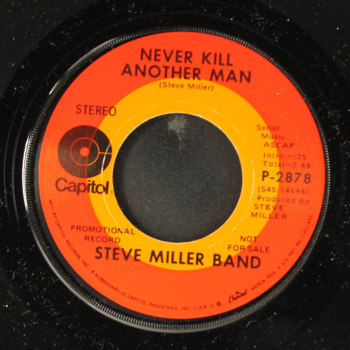 going to the country / never kill another man by STEVE MILLER BAND
