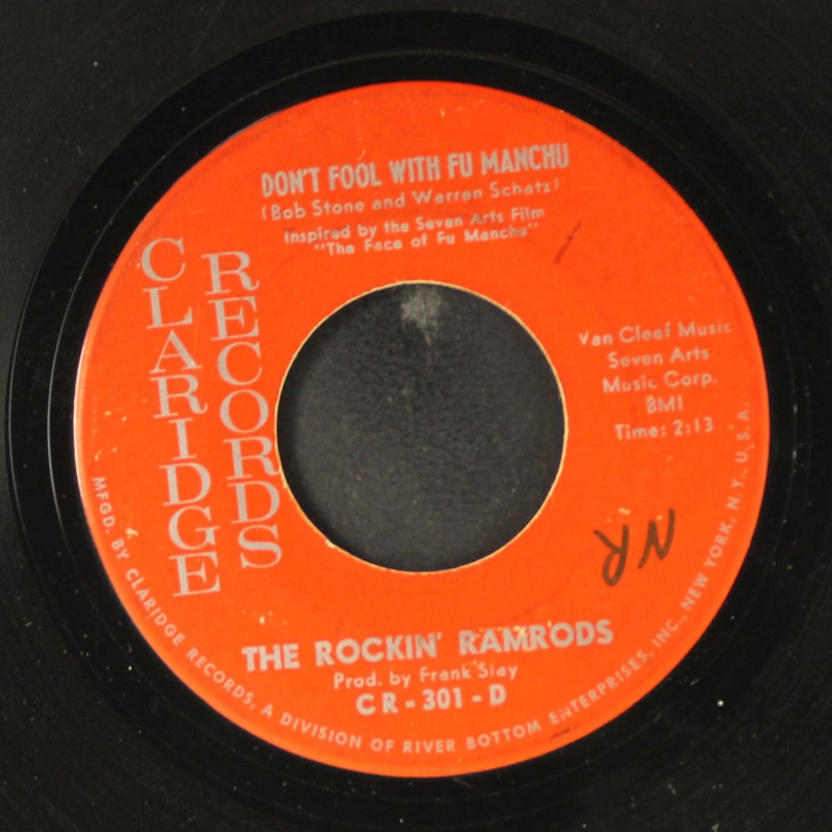 don't fool with fu manchu / tears melt the stones by ROCKIN' RAMRODS