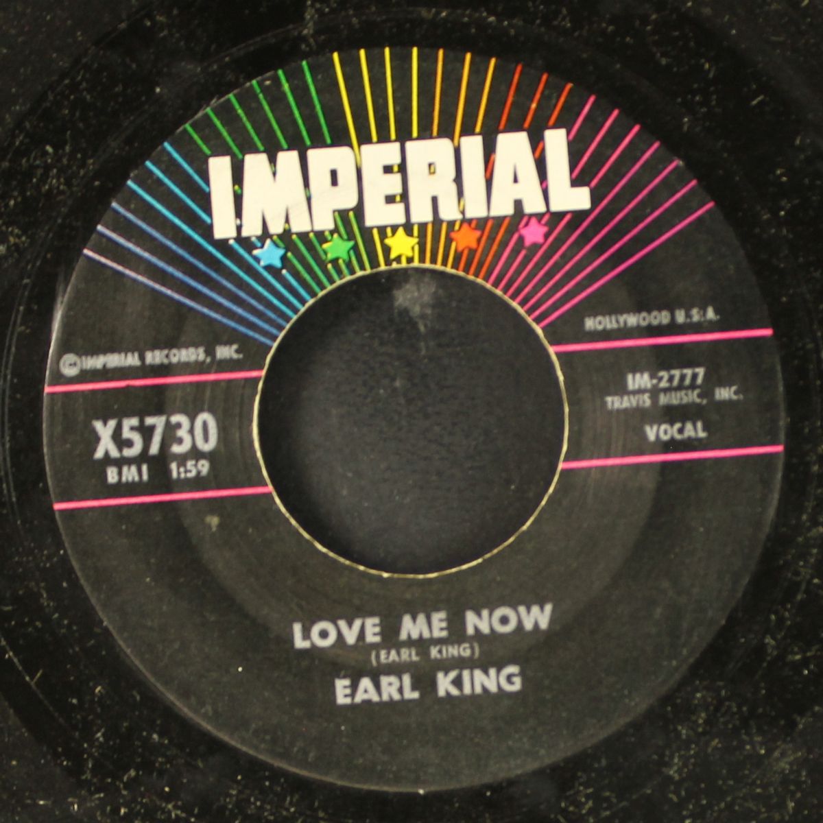 love me now / the things that i used to do by EARL KING