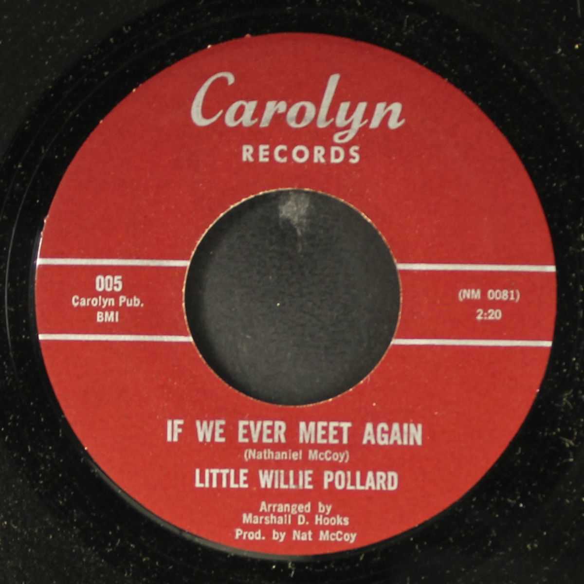 if we ever meet again / the city by LITTLE WILLIE POLLARD