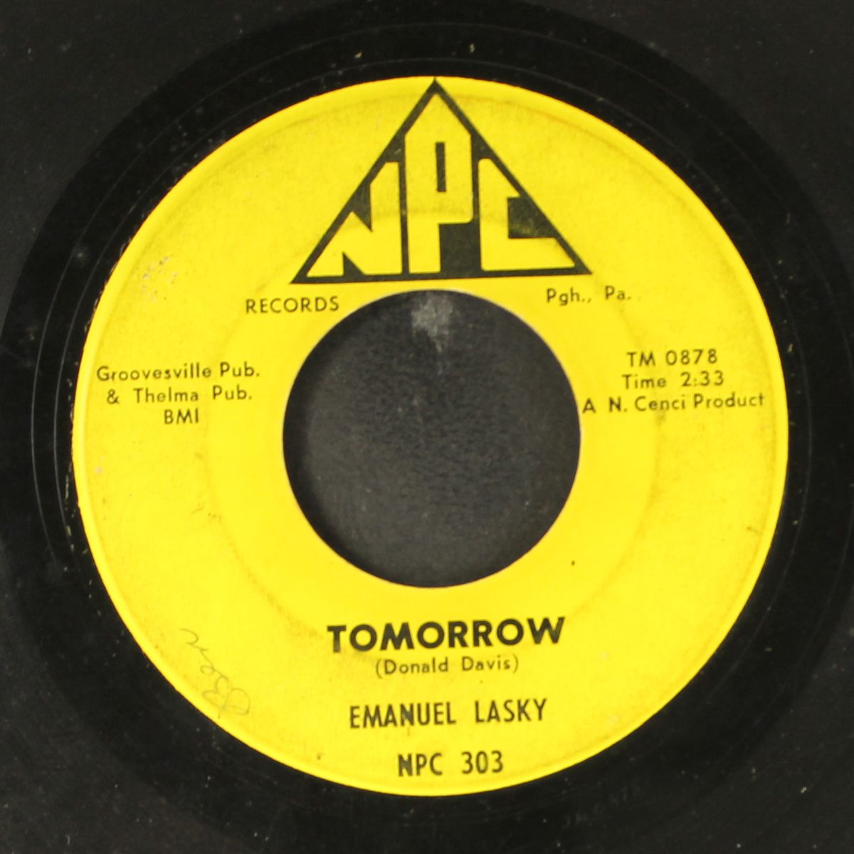 tomorrow by EMANUEL LASKY