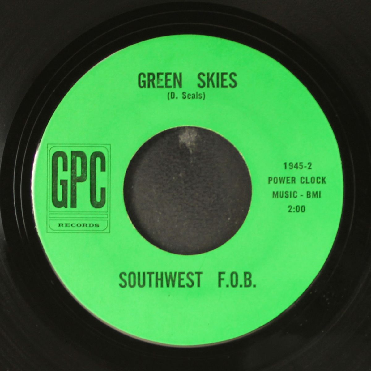 smell of incense / green skies by SOUTHWEST F.O.B.