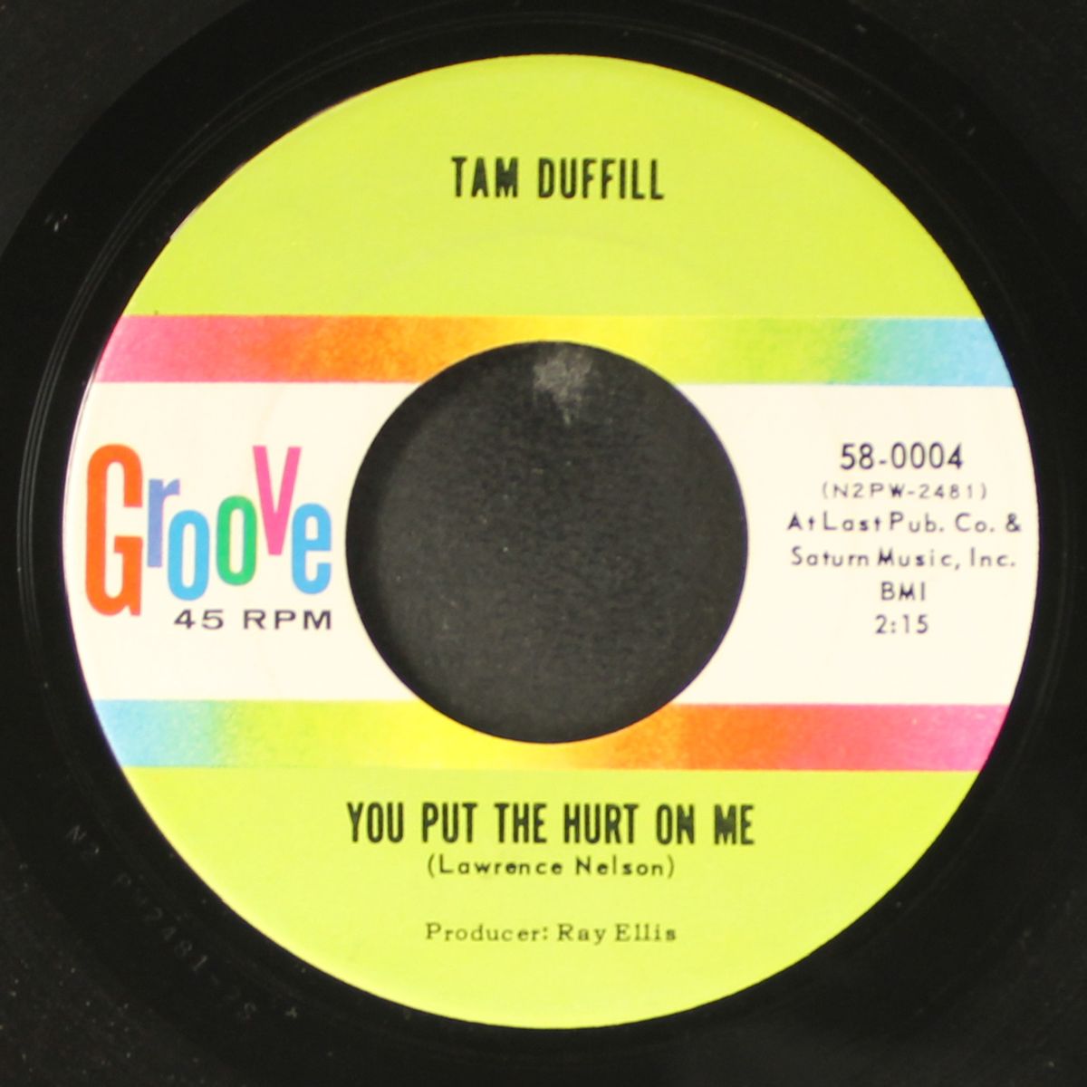 cooly dooly / you put the hurt on me by TAM DUFFILL