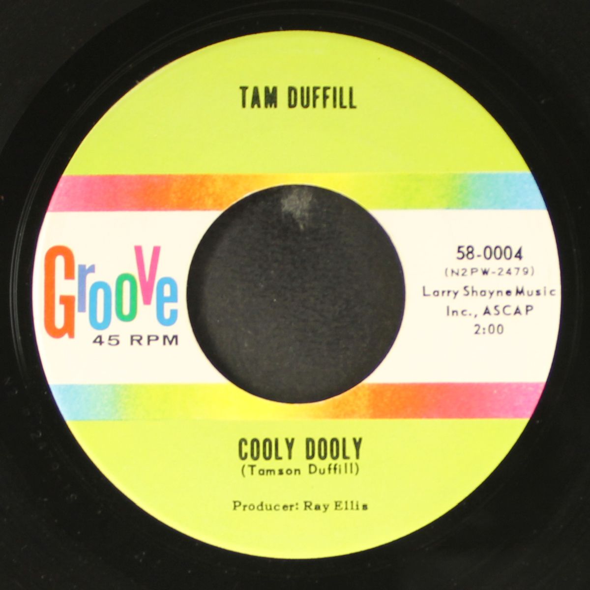 cooly dooly / you put the hurt on me by TAM DUFFILL