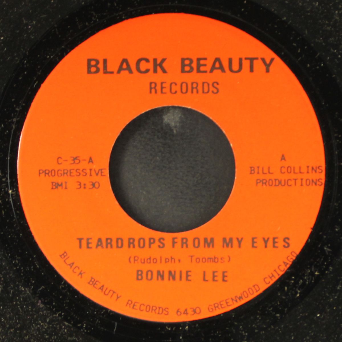 teardrops from my eyes by BONNIE LEE