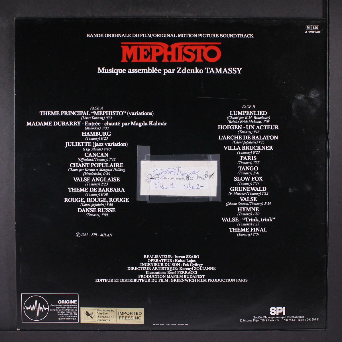 mephisto by SOUNDTRACK