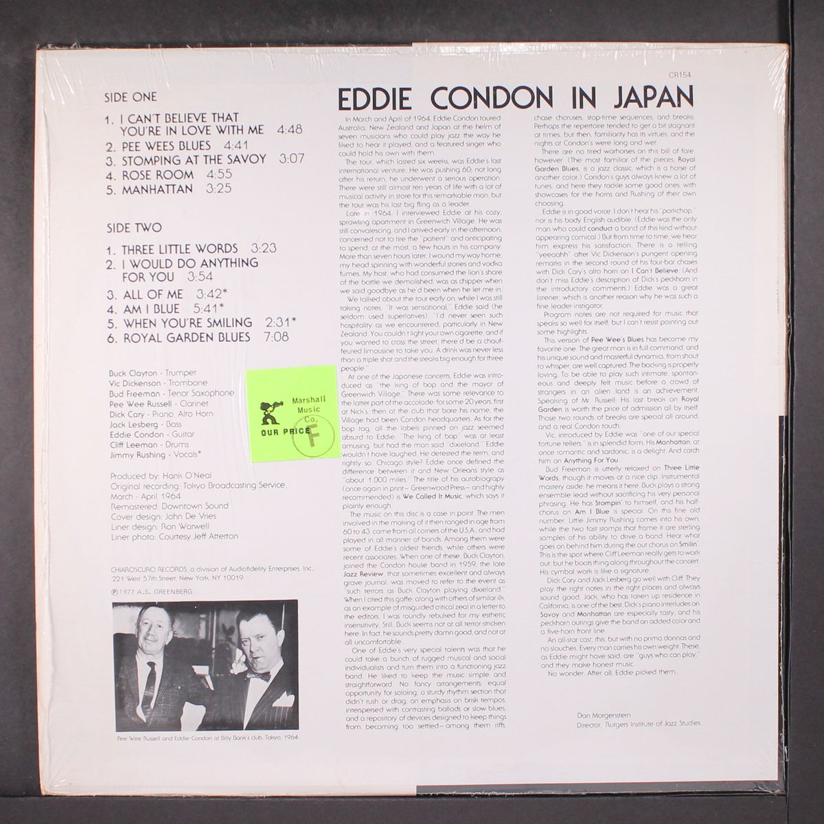 eddie condon in japan by EDDIE CONDON