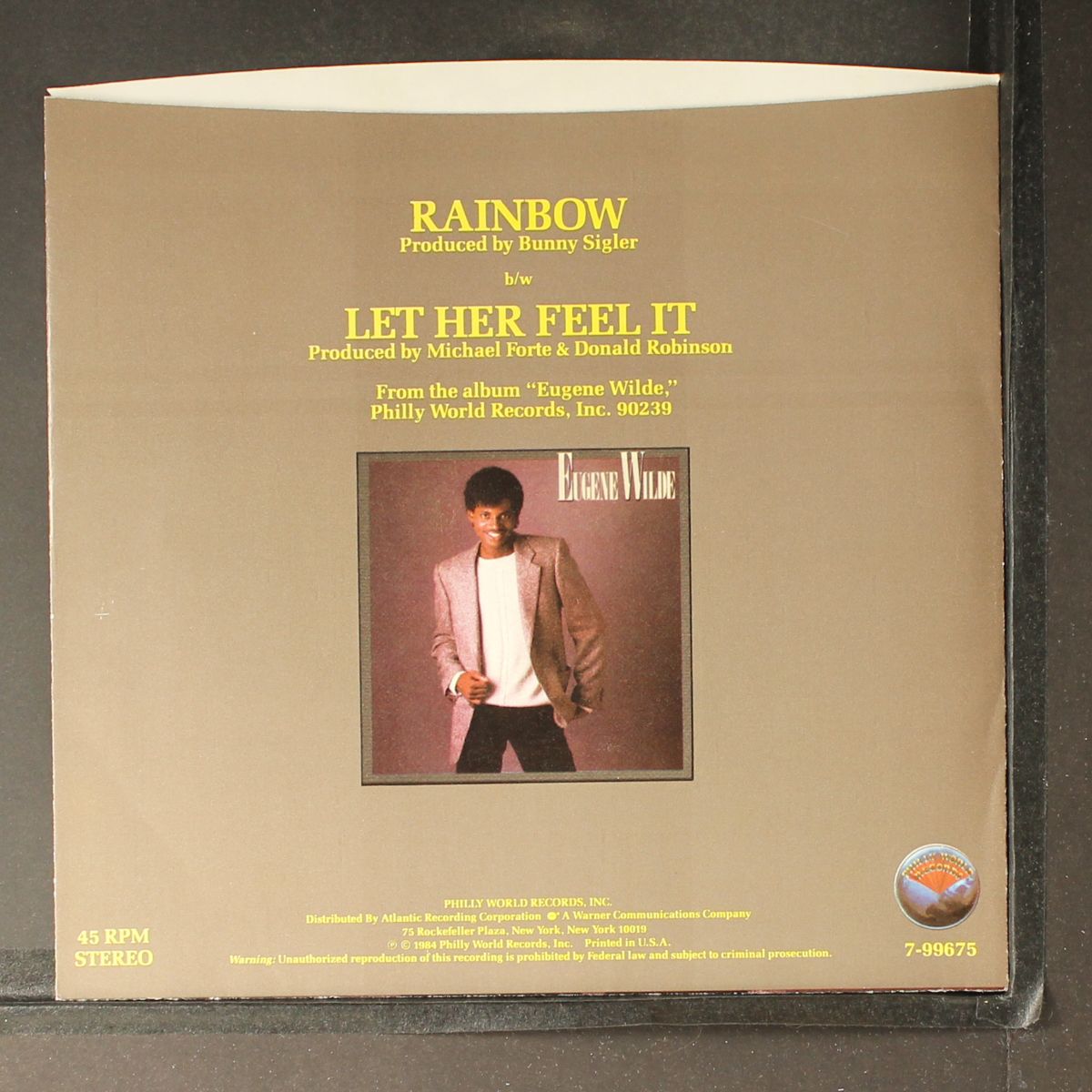rainbow / same by EUGENE WILDE