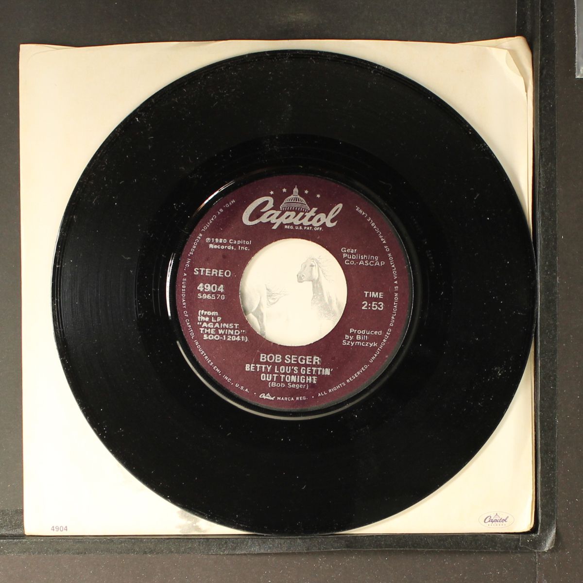you'll accomp'ny me / betty lou's gettin' out tonight by BOB SEGER