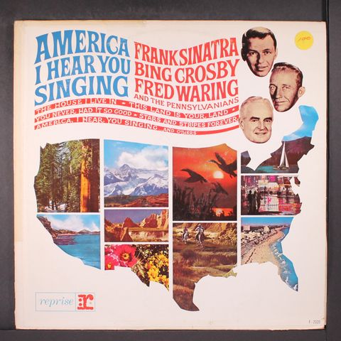 FRANK SINATRA, BING CROSBY, FRED WARING