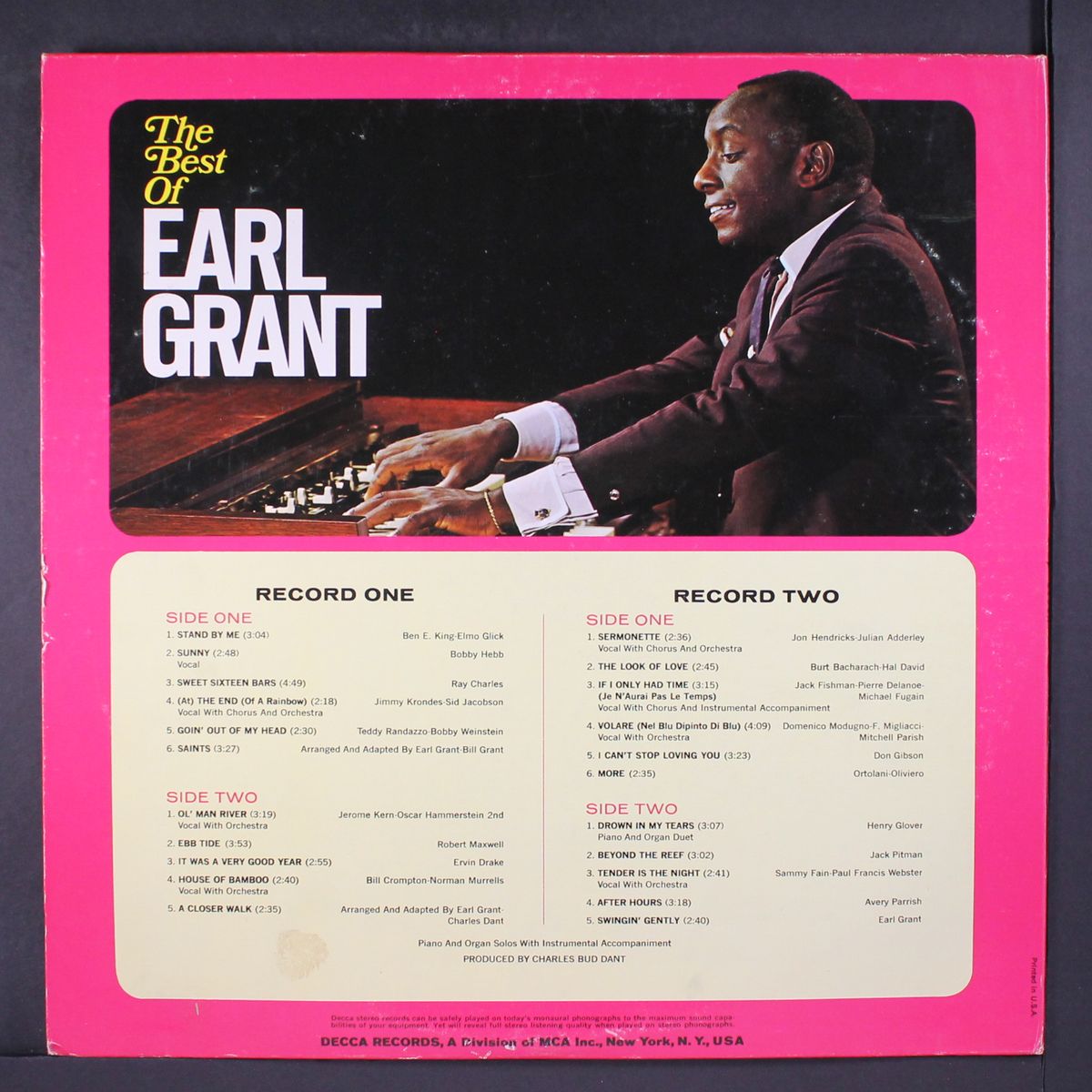 the best of earl grant by EARL GRANT