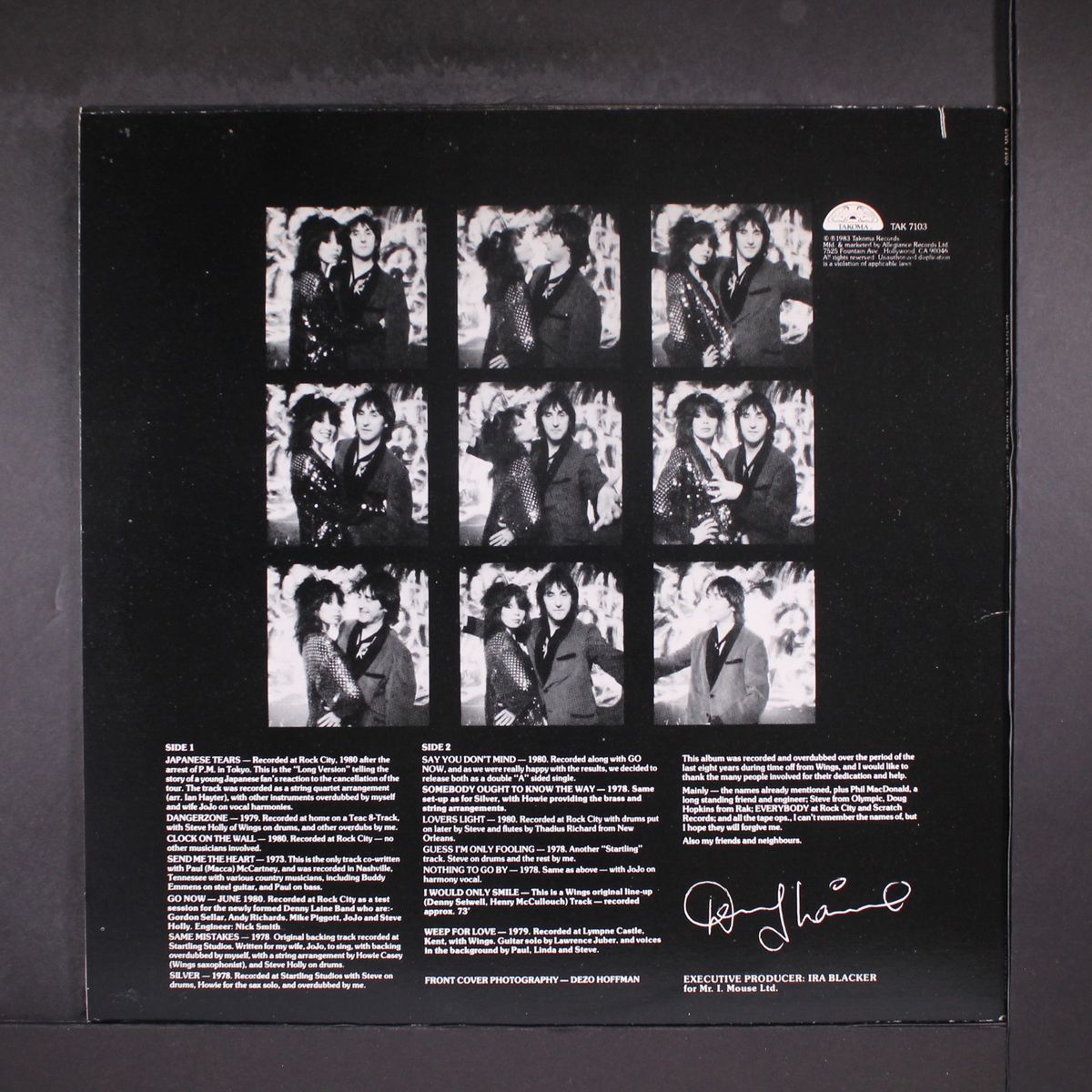 japanese tears by DENNY LAINE