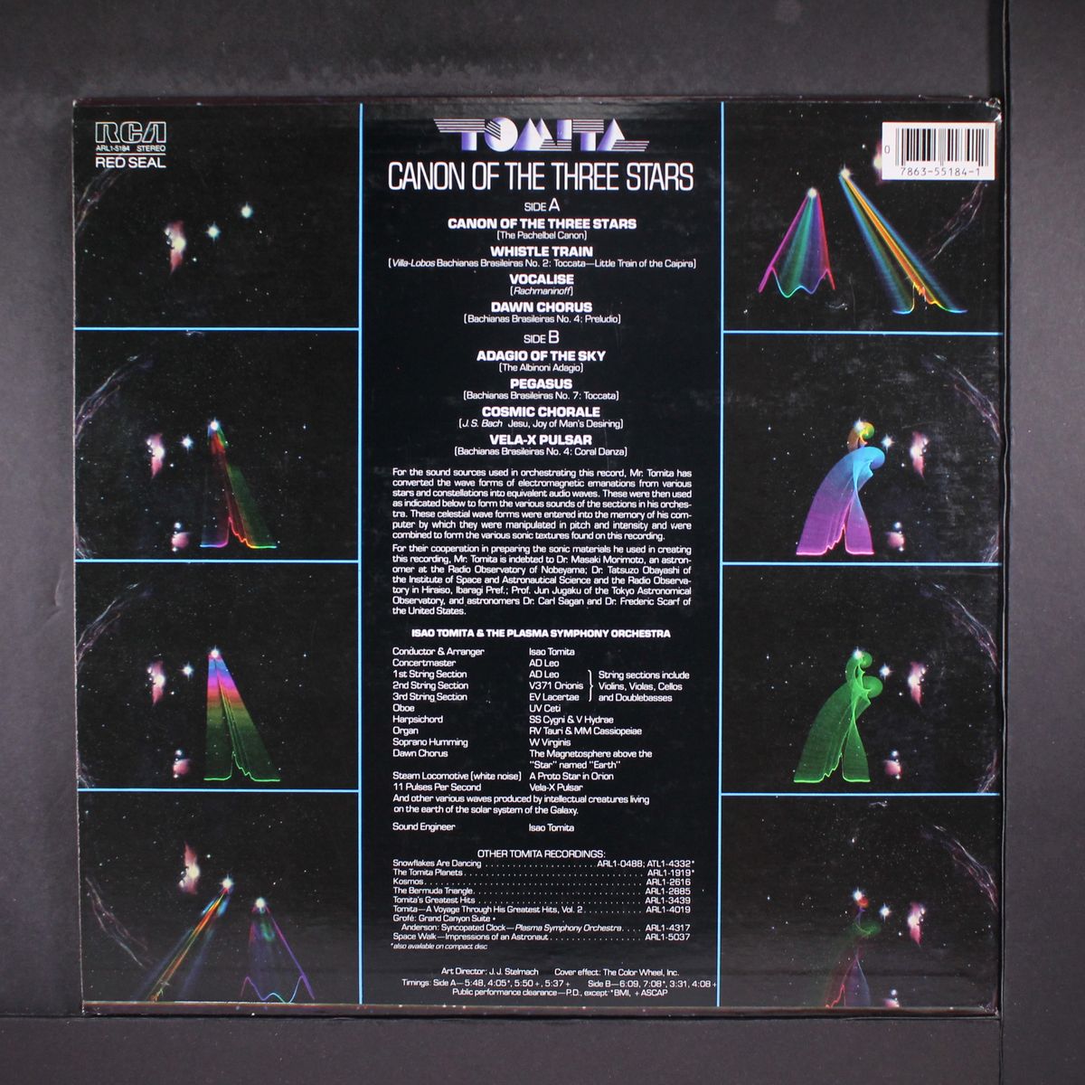 canon of the three stars by TOMITA