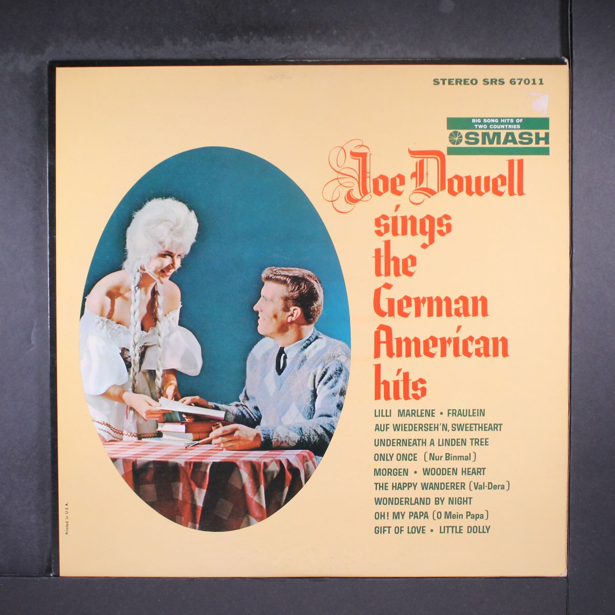 sings the german american hits by JOE DOWELL