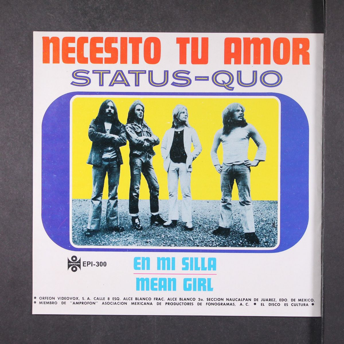 necesito tu amor by STATUS QUO