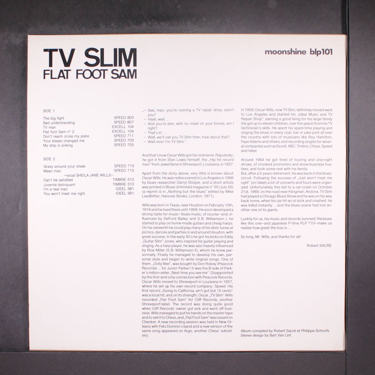 flat foot sam by TV SLIM