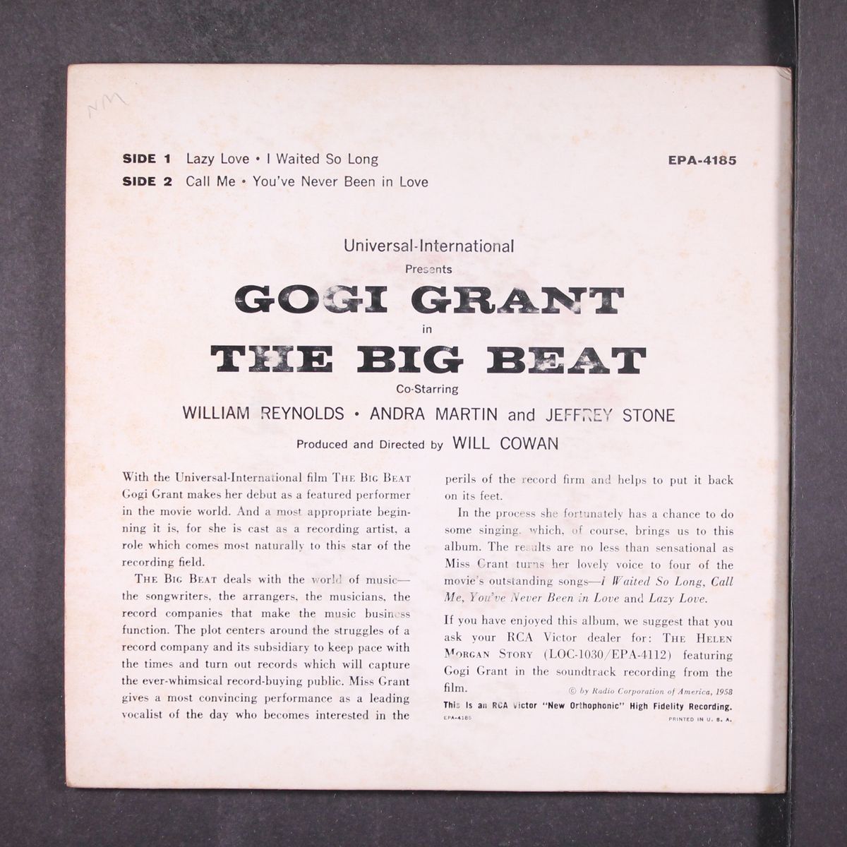 the big beat by GOGI GRANT