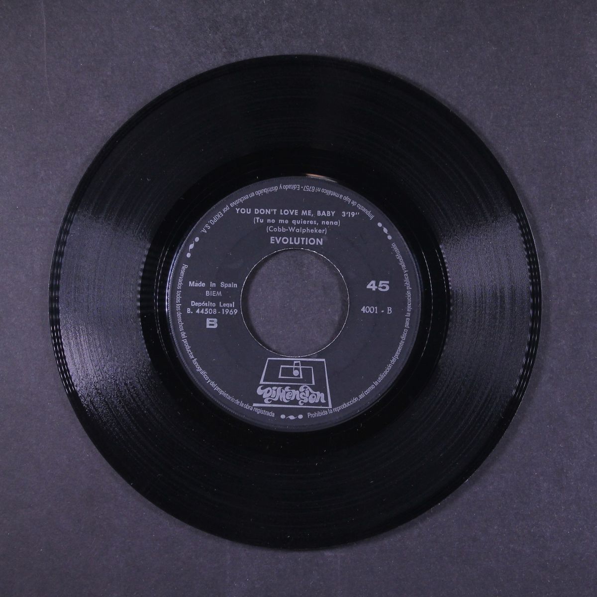 fresch garbage / you don't love me, baby by EVOLUTION