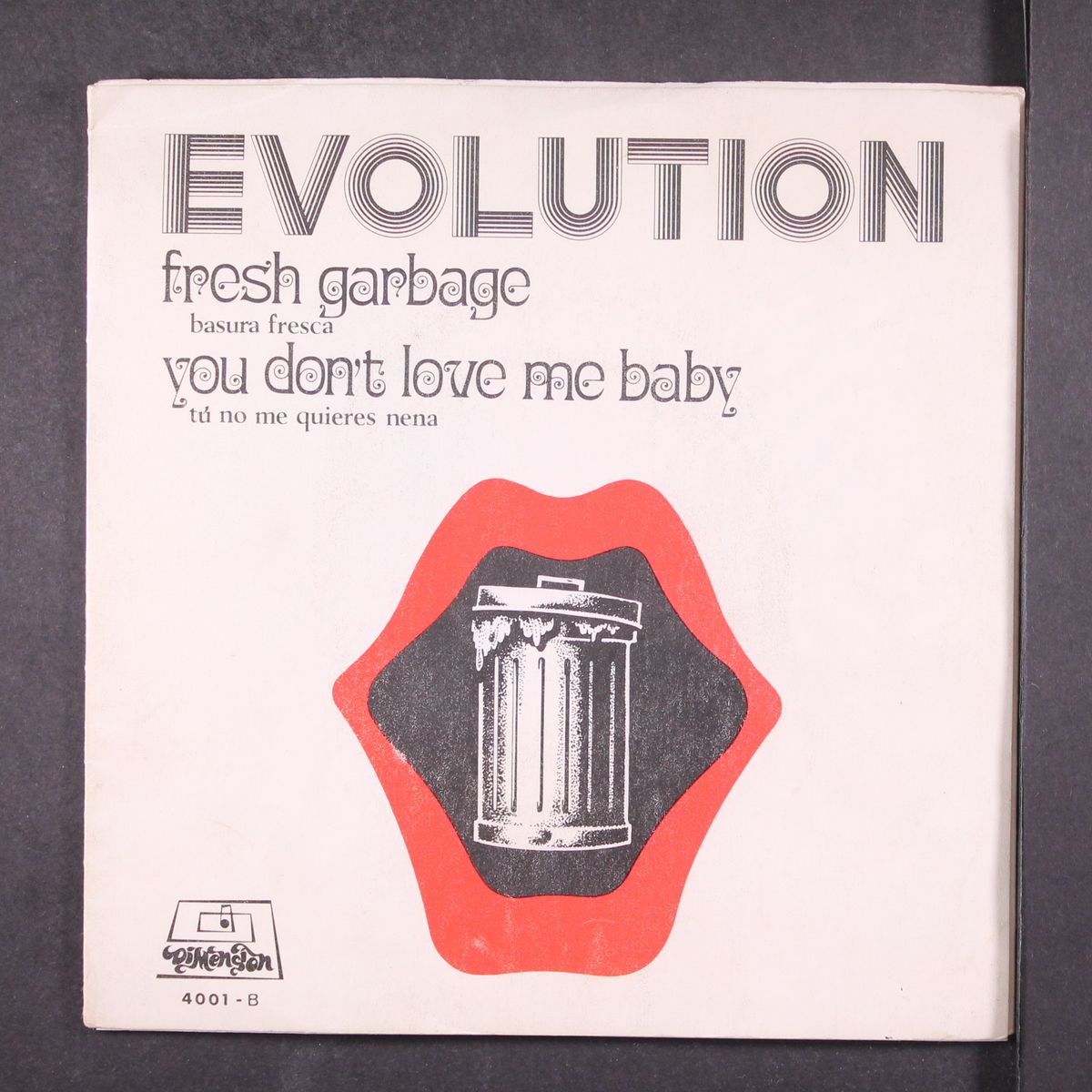 fresch garbage / you don't love me, baby by EVOLUTION