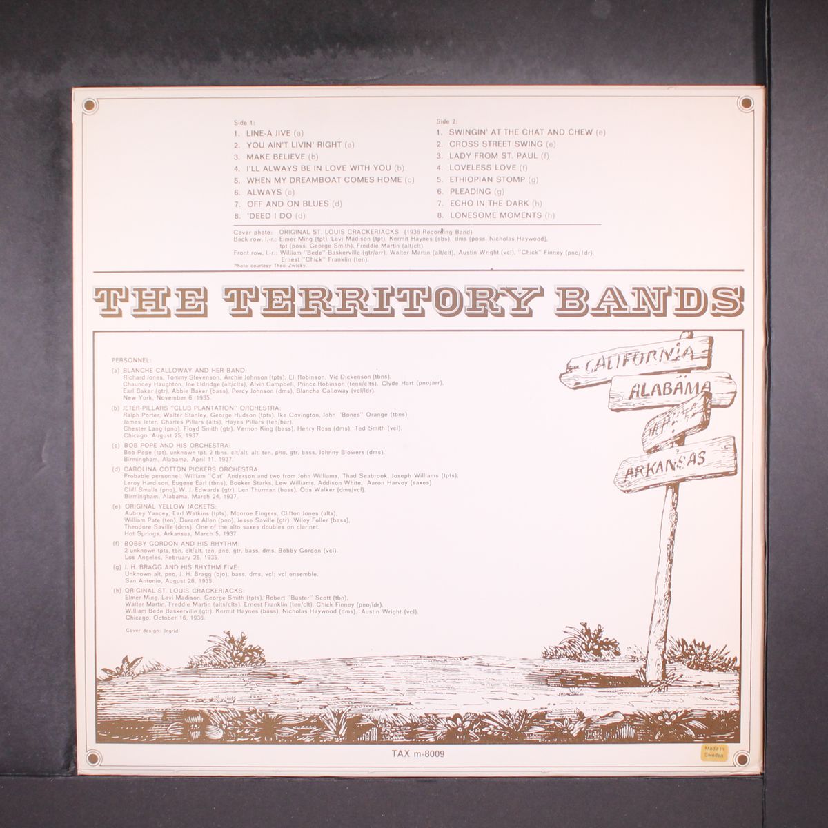 the territory bands by VARIOUS