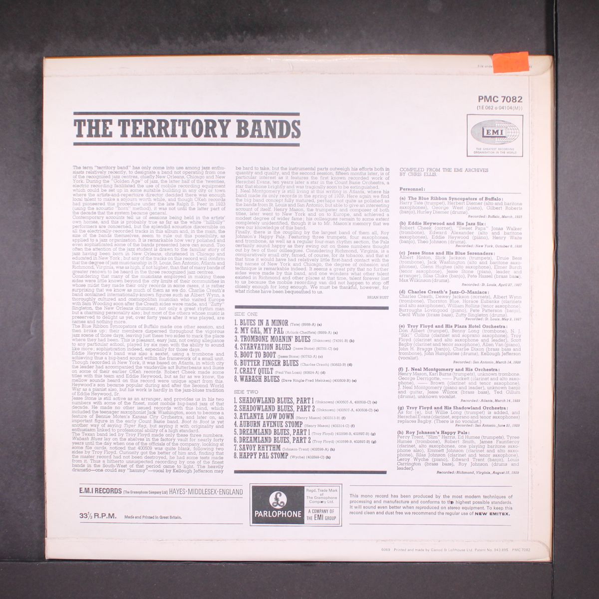 the territory bands by VARIOUS